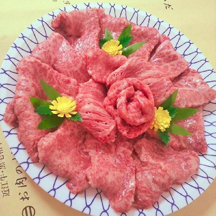 みんな笑顔にすまいる肉 近江牛A5等級 焼き肉用150g