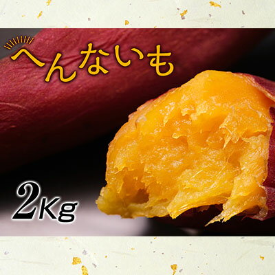 【ふるさと納税】一口サイズのへんないも（シルクスイート使用）2kg　【野菜・サツマイモ・さつまいも・シルクスイート・詰合せ・一口サイズ・へんないも・第9回ニッポン全国ご当地おやつランキング】