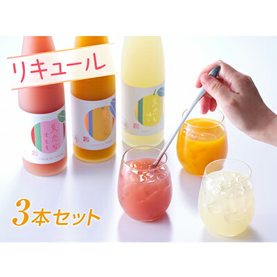 41位! 口コミ数「0件」評価「0」【竹内酒造】リキュール3本セット　500ml×3本　【お酒・洋酒・リキュール・アルコール】