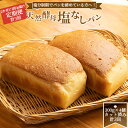 【ふるさと納税】塩分制限でパンを諦めている方へ!2か月に1回お届け天然酵母無塩パン(全3回) 塩なしパン