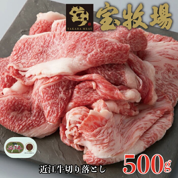 【A-315】宝牧場 近江牛切り落としA 500g ［高島屋選定品］