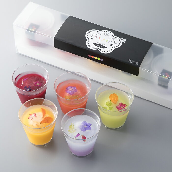 【ふるさと納税】【H-331】とも栄菓舗 クズノイロ5種 10個［高島屋選定品］のサムネイル