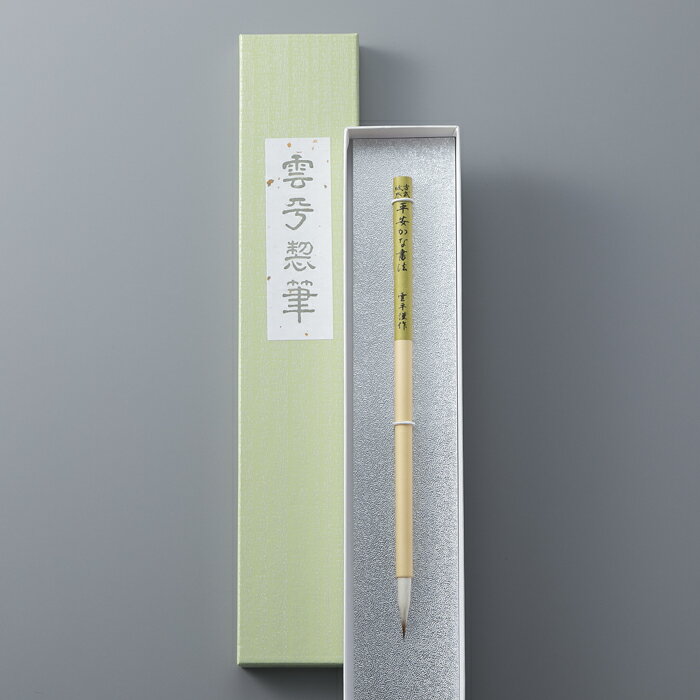 【ふるさと納税】【L-331】攀桂堂 紙巻筆・平安かな書法 ［高島屋選定品］