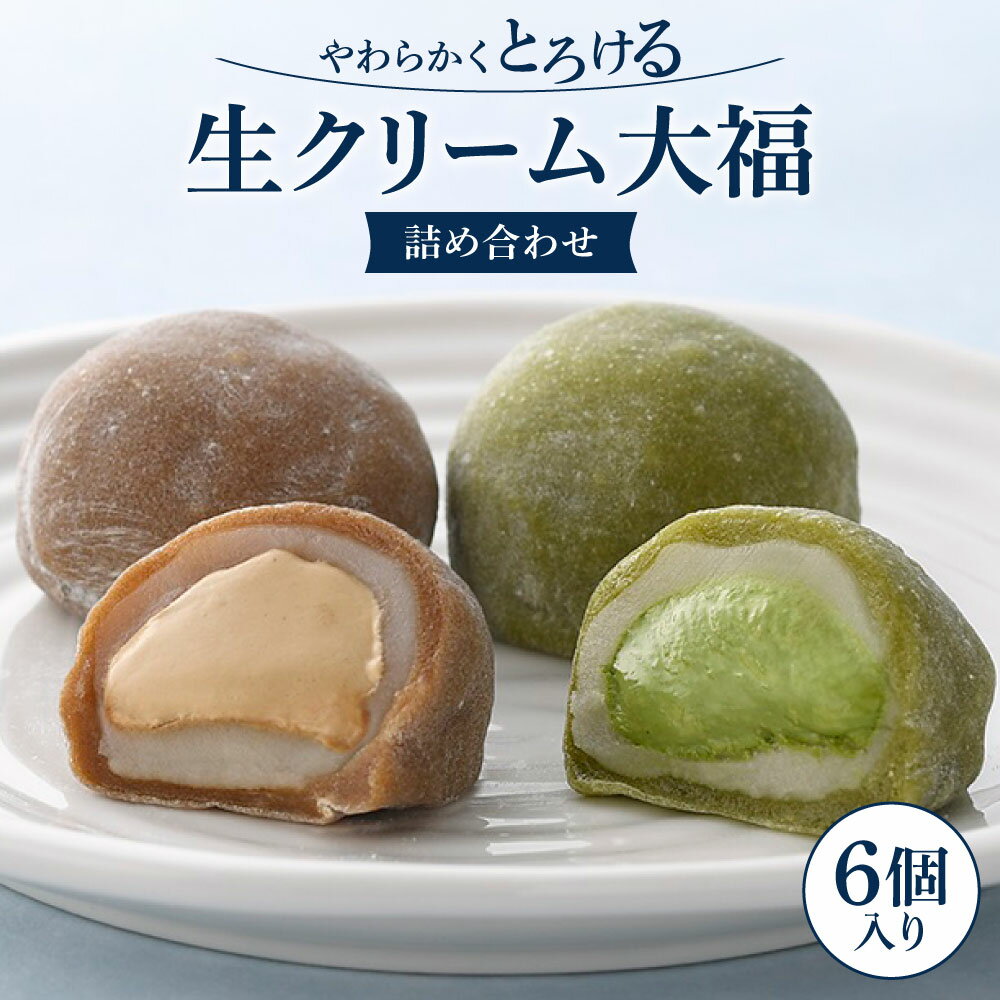 大福 【ふるさと納税】 生クリーム大福詰め合わせ 大福 生クリーム 菓子 コーヒー 抹茶 おやつ デザート 楽天 寄付 返礼品 お歳暮 ギフト プレゼント お祝い 贈り物 ふるさと納税 滋賀県 東近江 近江 A-F06 菓道 冨来郁