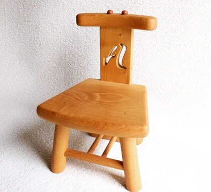 オーダーファーストチェア 椅子 いす イス 木製 もくせい 子ども用 こどもよう 楽天 返礼品 寄付 お歳暮 お祝い 贈り物 故郷納税 滋賀県 東近江 近江　H-I01　東近江市あらゆる場面で木を使う推進協議会