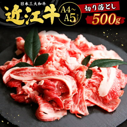 近江牛切り落とし 500g O-H06 西川精肉店 和牛 近江牛 滋賀 コスパ 切り落とし 切り落し 小間切れ こま切れ 高級 ふるさと納税 国産 牛肉 肉 豚肉 鶏肉 贈り物 贈答 やわらかい