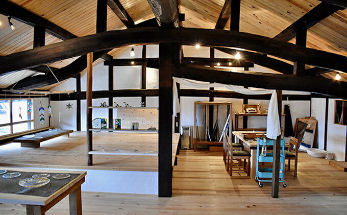 【ふるさと納税】ステンドグラス体験（オーナメントづくり） スキーチケット 3