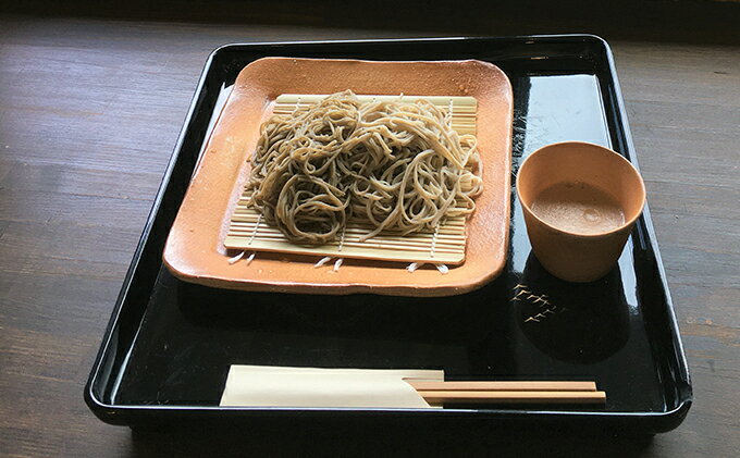 【ふるさと納税】【在来伊吹そば】手打ち十割そば（つゆ付き）　【麺類・手打ち・十割そば・蕎麦・そば・3人前・つゆ付き】