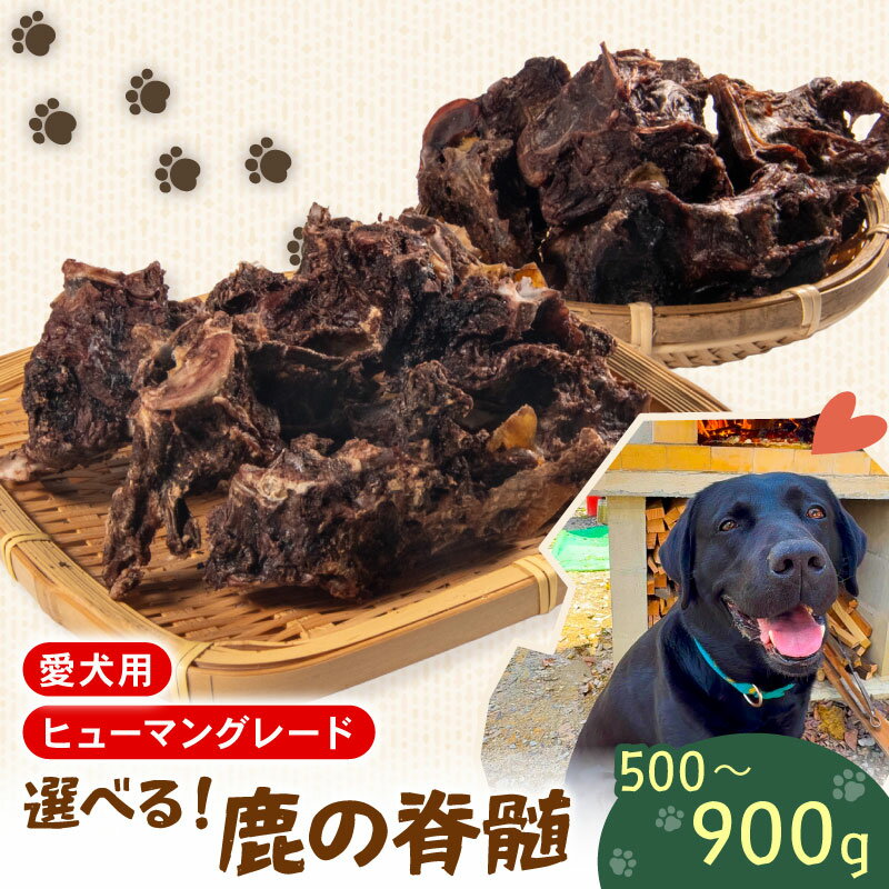 【ふるさと納税】 ペットフード シカ の 脊髄 500 g ~ 900 g セット 肉付き 鹿肉ドックフード ペット 犬 いぬ イヌ わんちゃん 小型犬 中型犬 大型犬 高タンパク 高たんぱく 低脂肪 低カロリー 鹿肉 動物 エサ おやつ ごはん ご褒美 滋賀県 日野町 ジビエ商店かやきのサムネイル