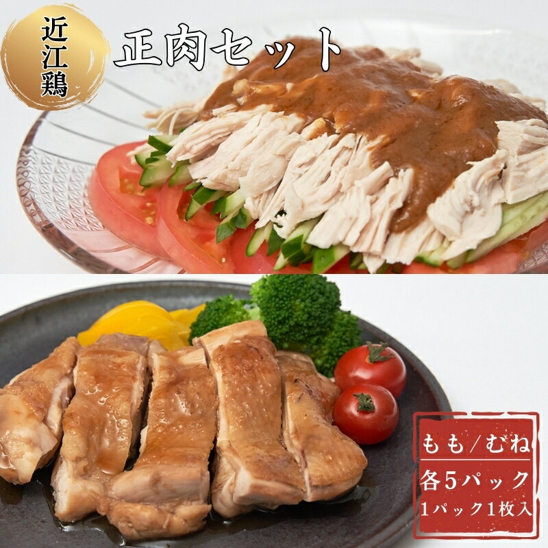 5位! 口コミ数「0件」評価「0」近江鶏正肉セット　【お肉 牛肉 モモ お肉 鶏肉 ムネ】