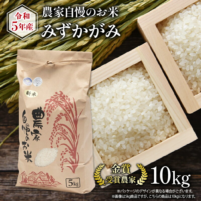 【令和5年産】農家自慢のお米「みずかがみ」10kg 米 白米 精米 みずかがみ 10kg 有機栽培米 令和5年産 23年産 国産 農家直送 産地直送 滋賀県 竜王町