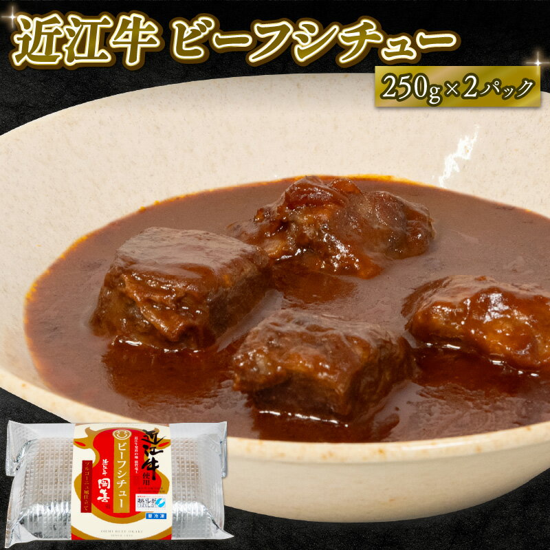 23位! 口コミ数「0件」評価「0」 近江牛 ビーフシチュー 250g×2パック 和牛 黒毛和牛 高級 冷凍 牛肉 牛 ふるさと納税 ブランド おかず 三大和牛 贈り物 ギフト･･･ 