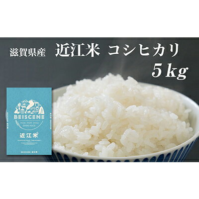 令和7年産新米 滋賀県豊郷町産 近江米 コシヒカリ 5kg お米 コシヒカリ お届け:2025年10月より順次出荷開始