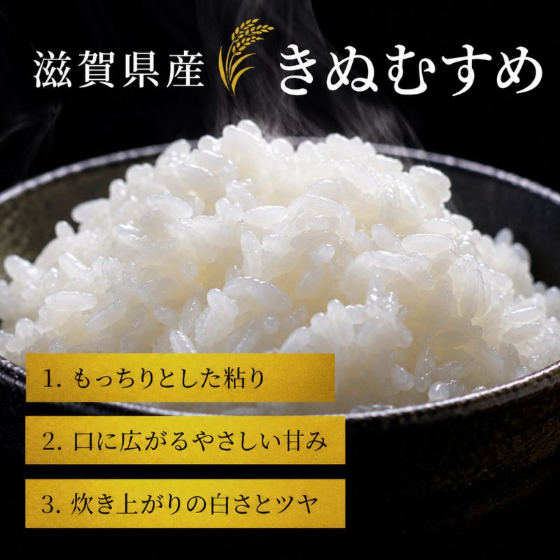 【ふるさと納税】【令和8年産】 先行予約 新米 きぬむすめ 5kg 3回定期便 令和8年産 定期便 米 精米 こめ コメ お米 ご飯 米 キヌムスメ 米定期便 3か月定期便 3ヶ月定期便 3回 3ヶ月 3か月 滋賀県 豊郷 豊郷町　お届け：2026年10月より順次発送 f254410-toyosato-10000629 滋賀県豊郷町 サンプル画像2