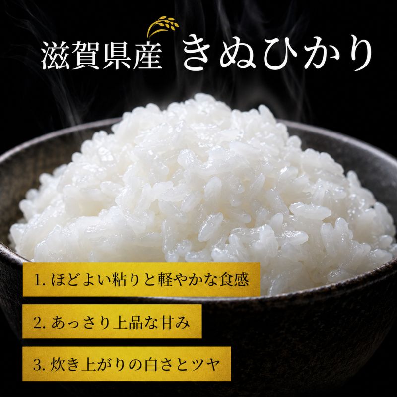 【ふるさと納税】【令和8年産】 先行予約 新米 きぬひかり 5kg 3回定期便 令和8年産 定期便 米 精米 こめ コメ お米 ご飯 米 キヌヒカリ 米定期便 3か月定期便 3ヶ月定期便 3回 3ヶ月 3か月 滋賀県 豊郷 豊郷町　お届け：2026年10月より順次発送