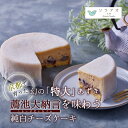 【ふるさと納税】 2025年9月発送 京都薦池大納言 純白 チーズケーキ 1ホール 4号 1個 スイーツ デザート ケーキ ギフト 贈答 プレゼント 母の日 父...