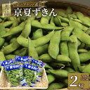 【ふるさと納税】【期間限定!7月下旬より順次発送】京夏ずきん 秀品 2kg(1袋200g×10袋)丹波黒大豆枝豆 えだまめ 黒大豆 期間限定 まめごはん 豆ごはん サラダ 天ぷら 京野菜 野菜 旬野菜 枝豆 大豆 京都 丹波
