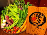 【ふるさと納税】【緑のゆうき】野菜の売上1％が社会の応援に　京都産　心も身体にも優しい、採れたて、こだわりの野菜（有機野菜・農薬化学肥料不使用など）のセット
