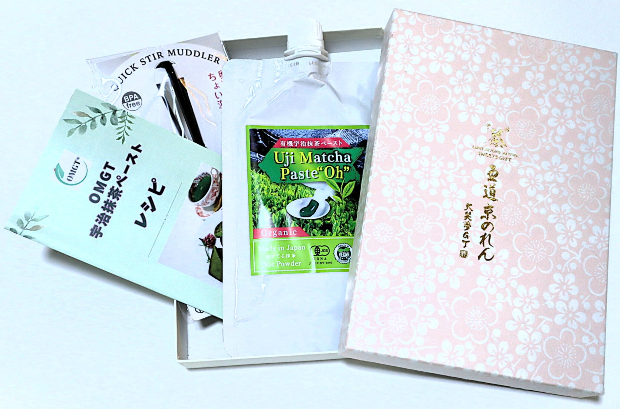 【ふるさと納税】【OMGT】宇治抹茶ペースト“Oh(オー)” マドラー付き・京都千代紙箱入り | 京都市 京都 京 OMGT 抹茶ペースト 抹茶 抹茶ドリンク 抹茶ラテ お土産 ご当地 ギフト お祝い 内祝い