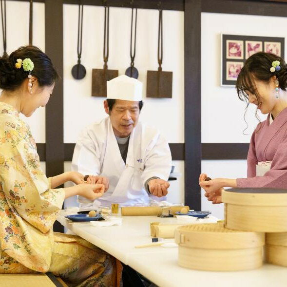 [甘春堂]和菓子作り体験の招待チケット(1名様) | 京都 体験 旅行 和菓子 手作り 逸品 甘春堂 京都府 京都市