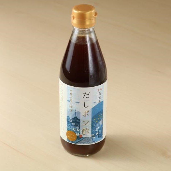 [京都速報×オジカソース]京都 路地裏だしポン酢 | 360ml 3本 ポン酢 だし 柚子 ゆず 水尾 オジカソース 京都 京都市 お土産 ソース 手土産 京都速報 ロジウラTV