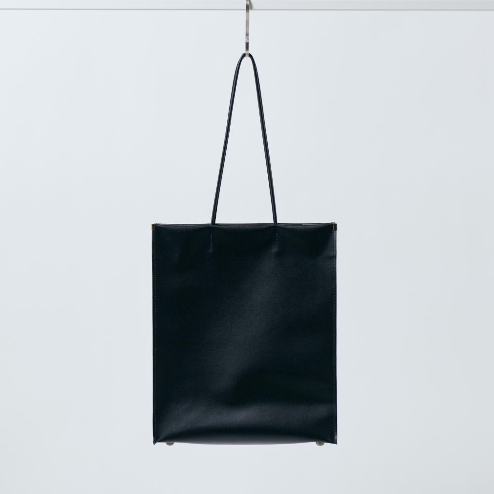 18位! 口コミ数「0件」評価「0」【KENTO HASHIGUCHI】ショッパーバッグ 縦 ブラック（shopper bag 縦 black）| バッグ 鞄 A4 黒 レディ･･･ 