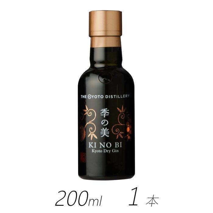 【京都蒸溜所】季の美　京都ドライジン　200ml×1本 | ジン 酒 お酒 リキュール 洋酒 人気 おすすめ 送料無料 ギフト 贈り物 プレゼント