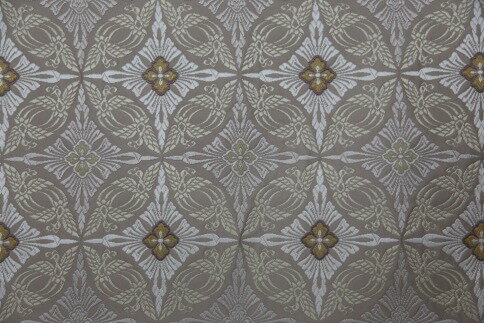 【ふるさと納税】【西陣活性化を応援!】西陣織袋帯(七宝鳥文・白)│京都市 京都 西陣織 着物 帯 ギフト 贈答 誕生日 成人式