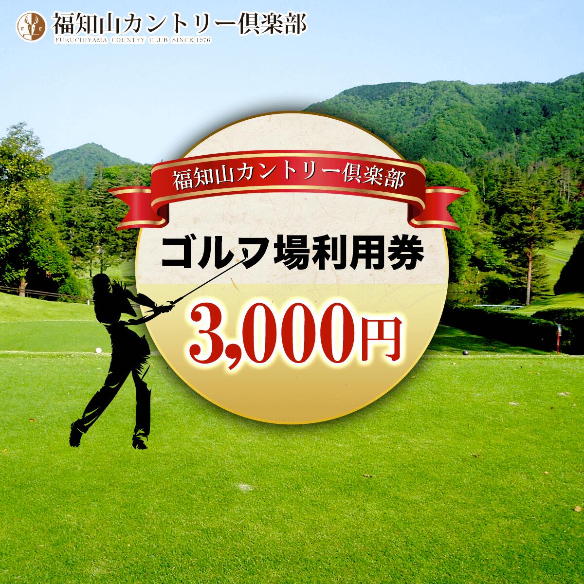 【ふるさと納税】 福知山カントリー倶楽部　ゴルフ場利用券　3,000円 ふるさと納税 ゴルフ利用券 ゴル...