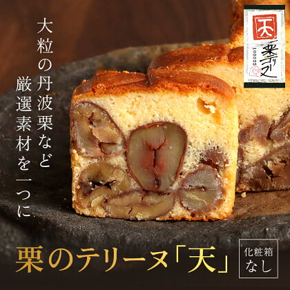 栗のテリーヌ「天」1本　(化粧箱なし) ふるさと納税 人気 スイーツ ケーキ パウンドケーキ 栗 テリーヌくり お 菓子 誕生日 お祝い ギフト お取り寄せ 音衛門 足立音衛門 ご褒美 ふるさと スイーツ FCX006