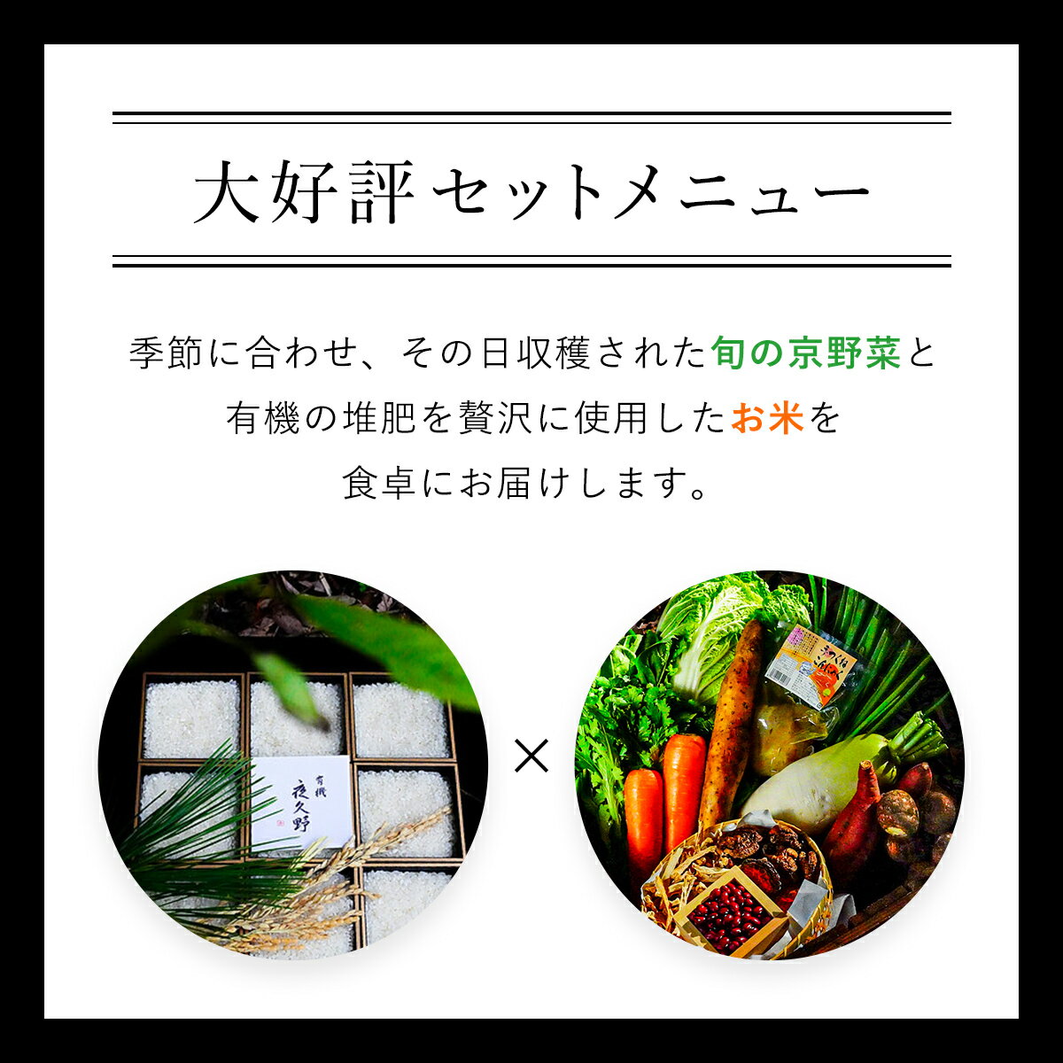 【ふるさと納税】 ＜京都・福知山＞京野菜食べきりサイズ＆有機「夜久野」3kgセット ふるさと納税 京野菜 野菜 京都府 福知山市 FCCM001