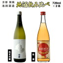 【ふるさと納税】 地酒と梅酒 飲み比べ セット 純米吟醸 池雲 五百万石、舞鶴梅酒 720ml×2本 ( 日本酒 酒 お酒 アルコール 飲料 飲酒 清酒 酒蔵 ...