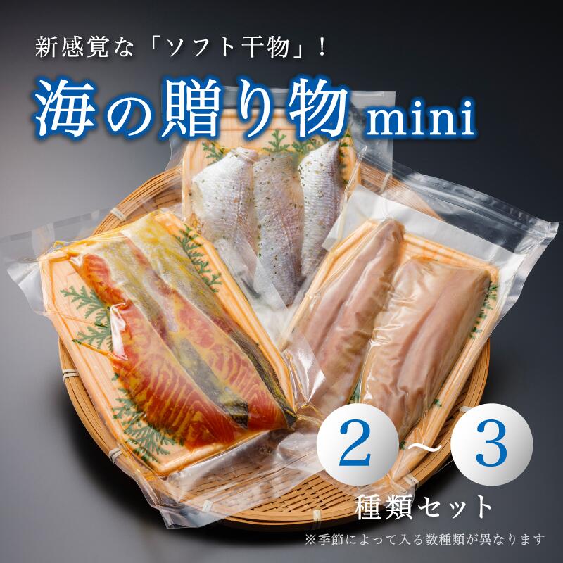 海の贈り物 mini 干物 盛り合わせ 季節の干物 [送料無料]