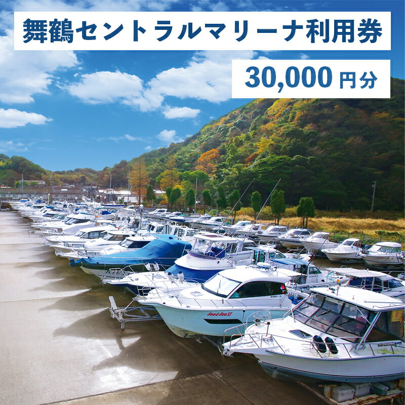 舞鶴セントラルマリーナ 利用券 30,000円分 レンタルボート 陸上艇置料 船舶修理サービス 修理 艤装 設置 加工 [送料無料] 施設利用 チケット 体験型