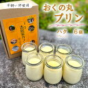 【ふるさと納税】 おくの丸 プリン ハク(プレーン) 6個 舞鶴産平飼い卵使用 ぷりん 洋菓子 生菓子 セット お取り寄せ グルメ スイーツ たまごプリン カスタードプリン(4)