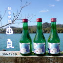 【ふるさと納税】 純米吟醸 由良 300ml×3本 日本酒 辛口 地酒 限定パッケージ 贈答 熨斗
