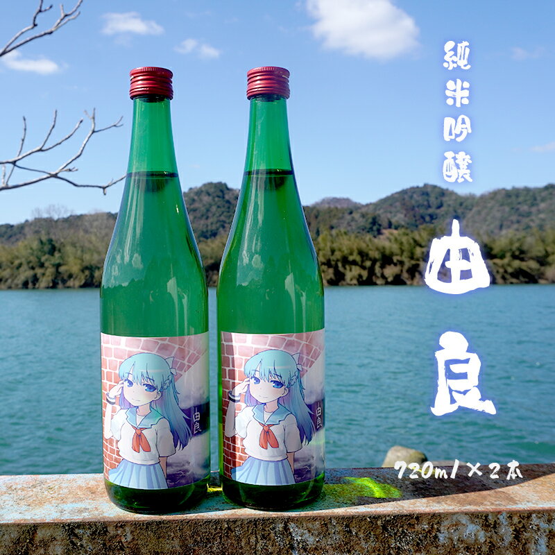 【ふるさと納税】 純米吟醸 由良 720ml×2本 日本酒 辛口 地酒 限定パッケージ 【送料無料】 贈答 熨斗