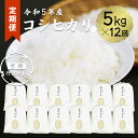 【ふるさと納税】【令和5年産・12か月定期便】コシヒカリ精米5kg×12ヶ月 【 丹波産 特別栽培米 星ひかり 星原ファーム 綾部 京都 丹波 こしひかり お米 米 5キロ 12ヶ月 1年間 農家直送 定期便 】