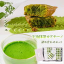 【ふるさと納税】米粉の抹茶フィナンシェ10個・宇治抹茶カプチーノ1箱入り　宇治茶 宇治抹茶 抹茶 フィナンシェ 菓子 スイーツ カプチーノ　CM03