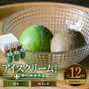 【ふるさと納税】《中村藤吉本店》濃厚で豊かな味わいのアイスクリーム詰合せ(2種・計12個) 宇治茶 宇治抹茶 抹茶 ほうじ茶 アイス アイスクリーム スイーツ デザート 【uj-AZ002-A】【中村藤吉本店】