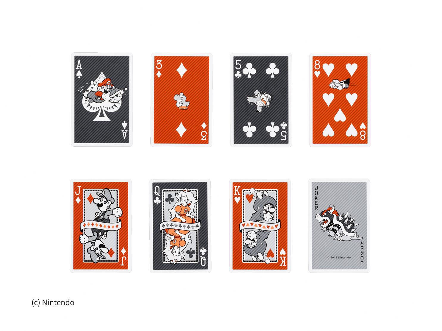 マリオトランプ NAP-03(ネオン) NAP-04(ゲームステージ) NAP-06(レトロアート) マリオ花札赤セット(4種・各1) 任天堂 ニンテンドー Nintendo マリオ スーパーマリオ トランプ 花札 [uj-BT005][宇治市]