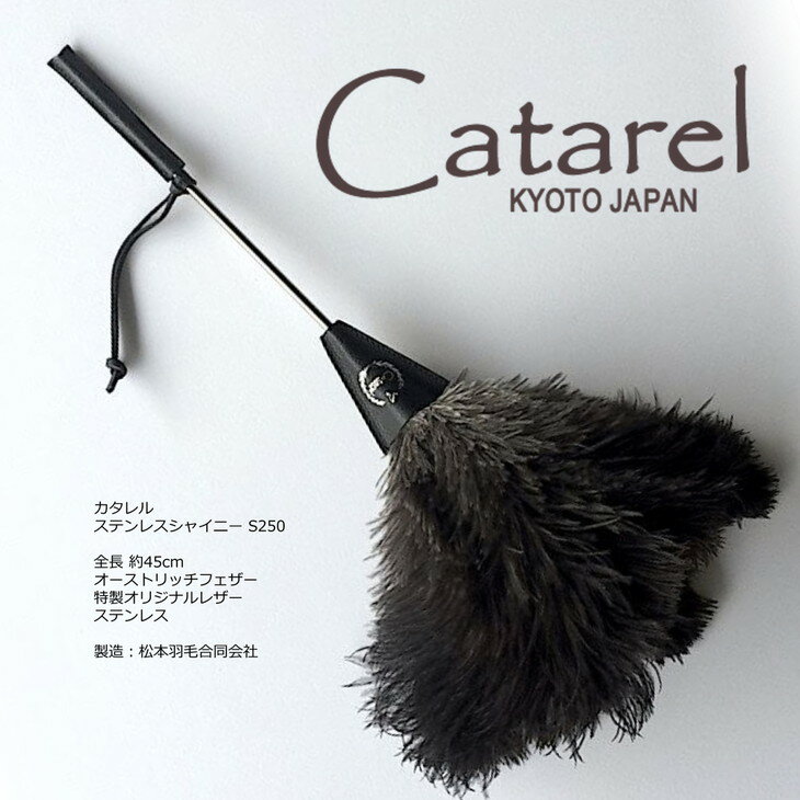 【ふるさと納税】オーストリッチ はたき Catarel ステ