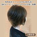 【ふるさと納税】髪質改善メニュー(LAGOON式)3回コース《ショートヘアーの方用》《体験 ご利用券 美容 サロン 美容室 ヘアケア トレーニング ケア 美容体...