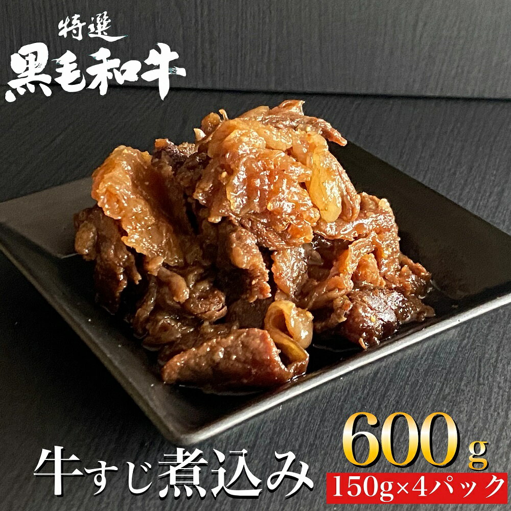 【ふるさと納税】京の肉 ひら山特製 京風 牛すじ 煮込み 6