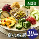 29位! 口コミ数「0件」評価「0」期間限定 夏の特撰 京つけもの 詰合せ 10品＜京つけもの もり＞　※6月より順次発送　※ギフト対応可 ◇｜ 漬物 京野菜　☆月間MVPふる･･･ 