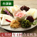 【ふるさと納税】【4回定期便】《京つけものもり》旬の味わい漬物 定期便 年4回(春・夏・秋・冬)お届け◇☆月間MVPふるさと納税賞 第1号(2020年10月)・SDGs未来都市亀岡