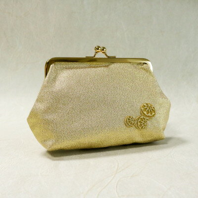 【ふるさと納税】【燦彩糸】がま口ポーチ【1124157】