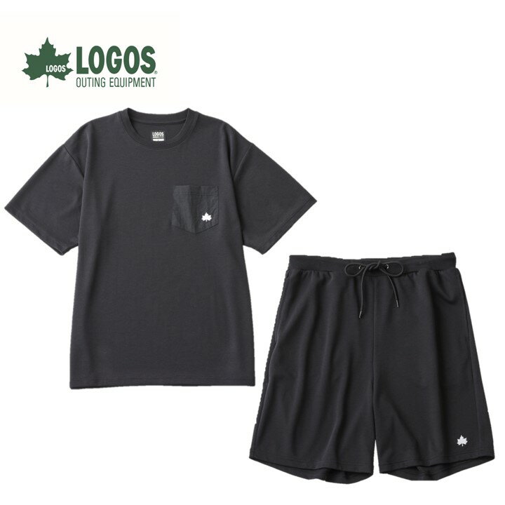 【ふるさと納税】LBL リカバリーウエア 夏用上下Mセット リカバリーショーツ+リカバリーTシャツ ブラック【1683619】
