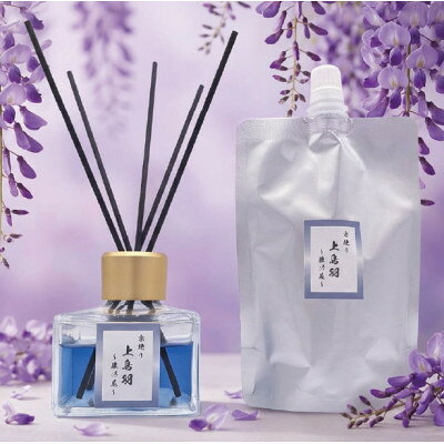 京便り 上鳥羽 ~藤の花~ 本体+詰め替え用セット