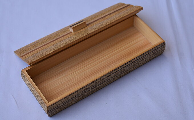 【ふるさと納税】ペンケース 胡麻竹 竹製 21×7.5×高さ5cm 工芸品 雑貨 日用品 文房具